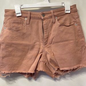 High rise shorts